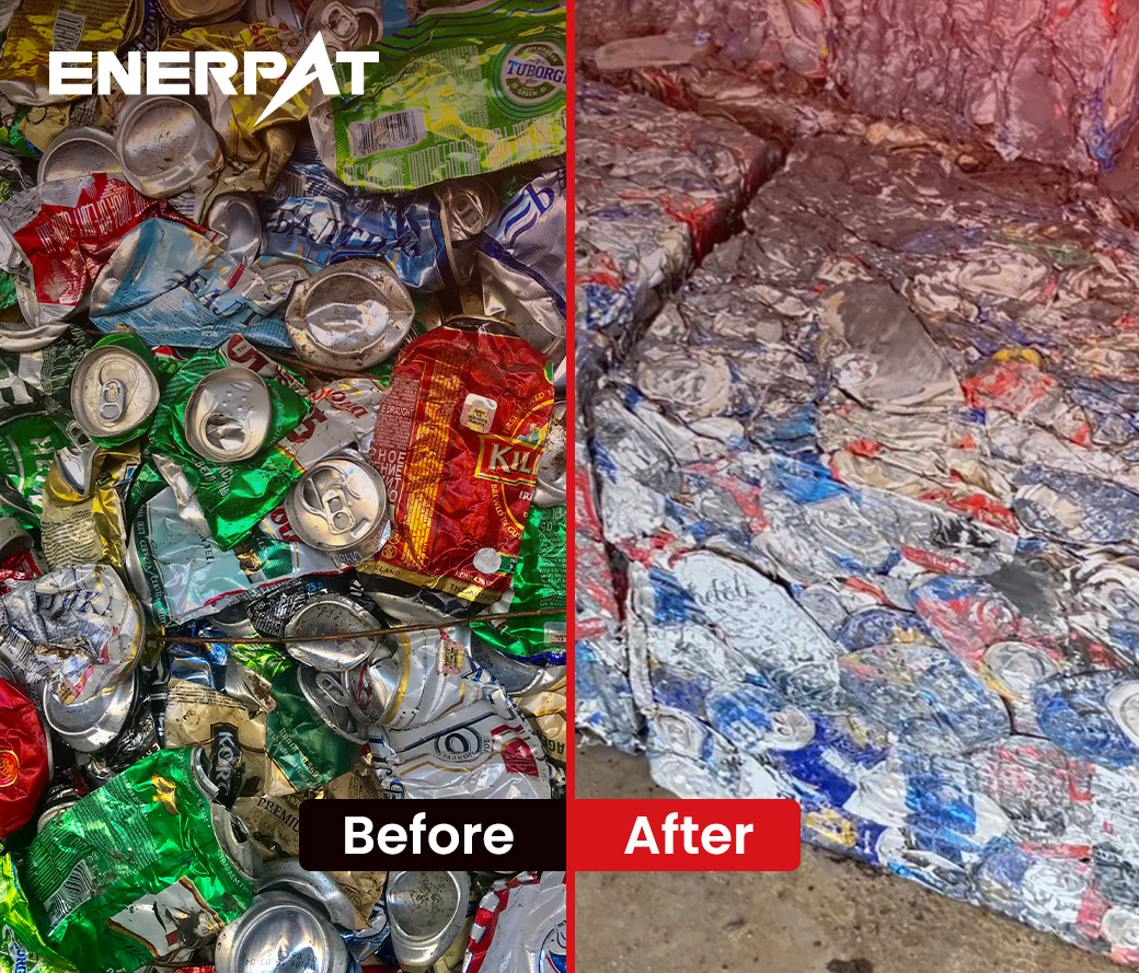 can compactor machine 缶圧縮機