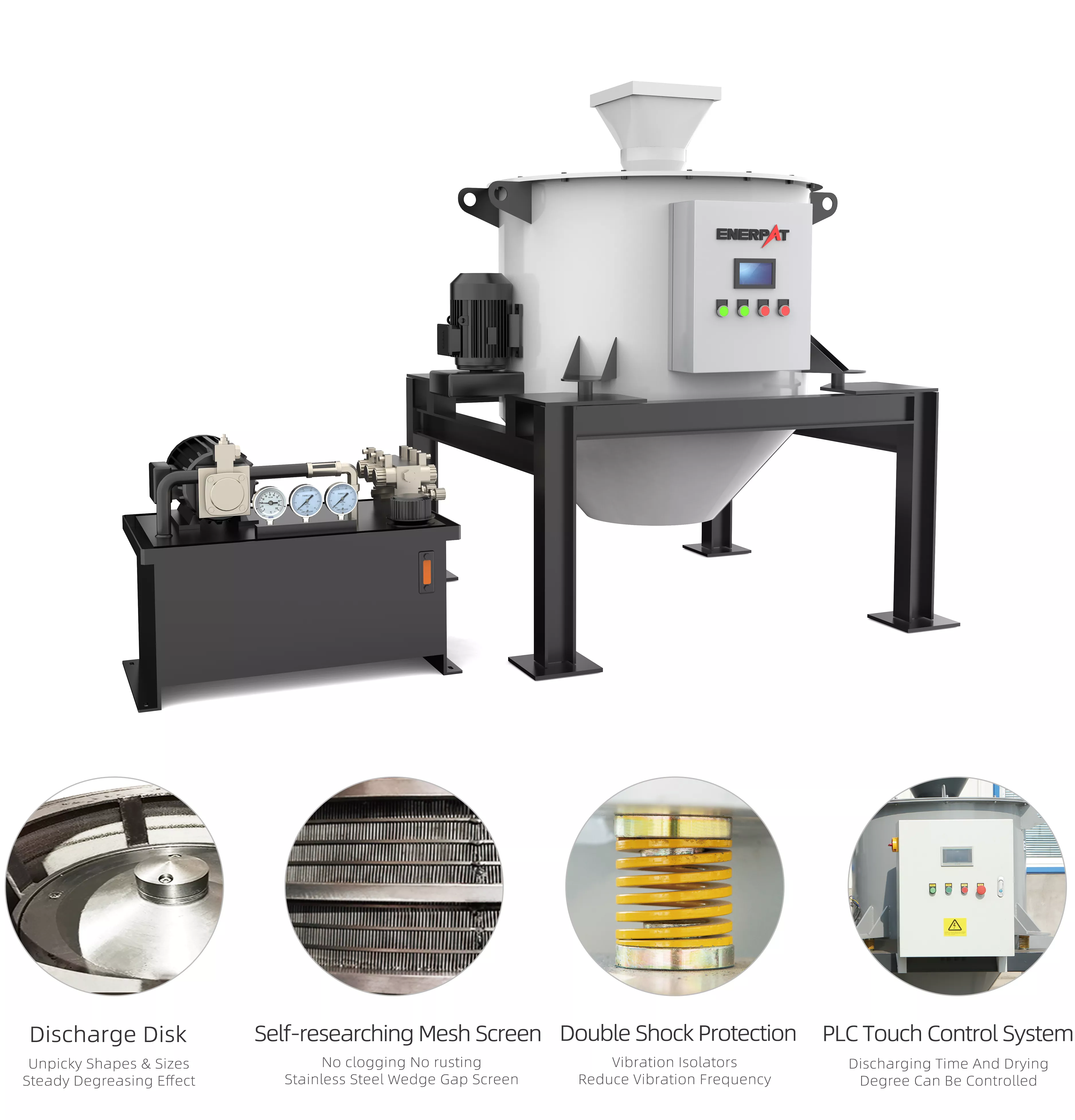 ENERPAT Metal Chip Centrifuge ENERPAT 金属チップ遠心分離機