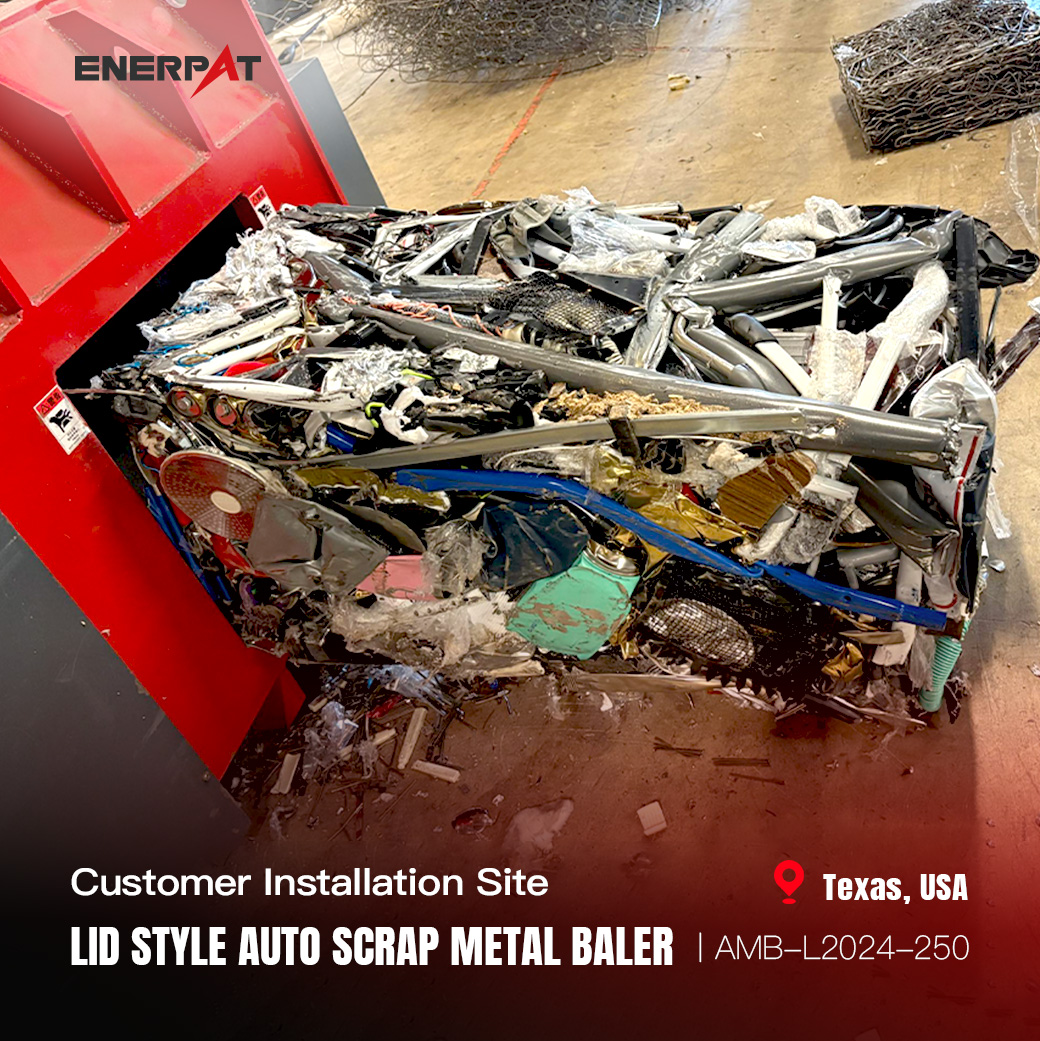  AMB-L2014-250マットレススプリングベーラープレス機設置