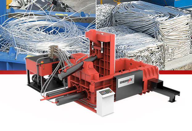 ENERPAT AMB-L2520-315 スクラップ金属梱包プレス メーカー