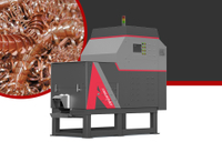 BM-1090 銅用金属スクラップ練炭機