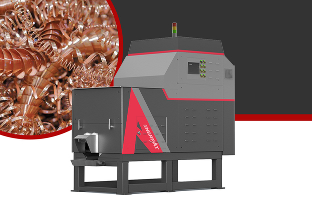 BM-1090 銅用金属スクラップ練炭機