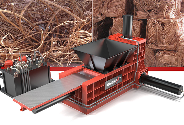 ENERPAT 三重圧縮銅ベーラー メーカー