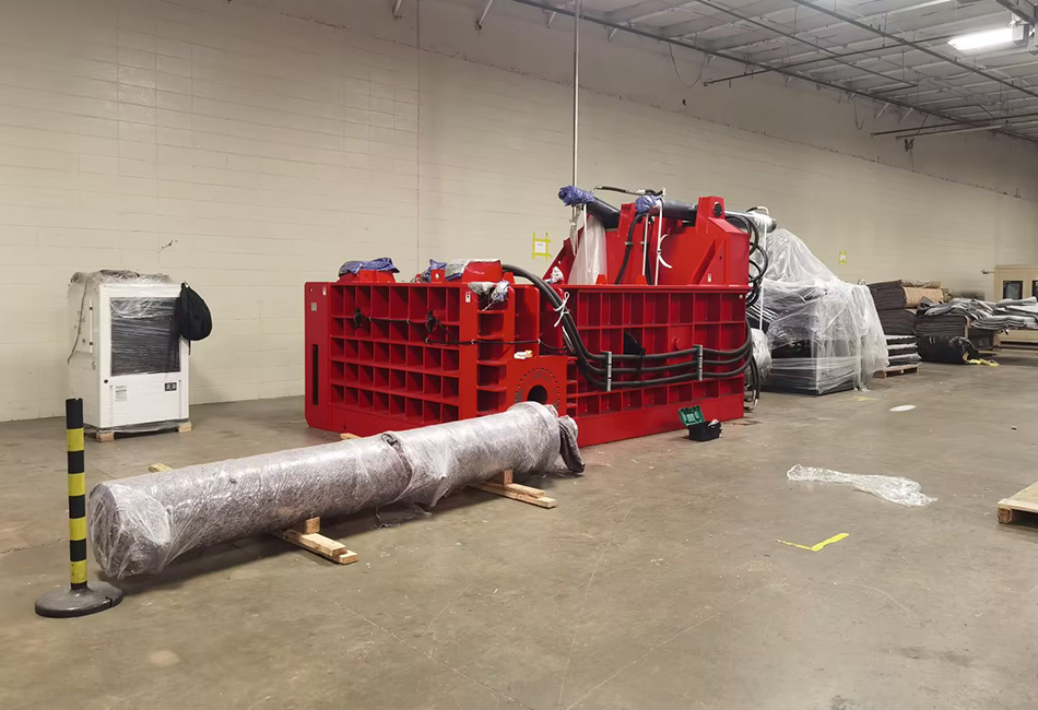 ENERPAT 金属スクラップ梱包プレス機