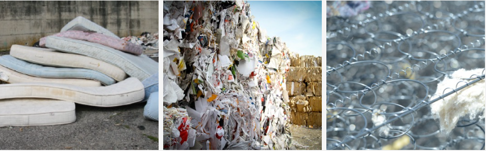 マットレスのリサイクル