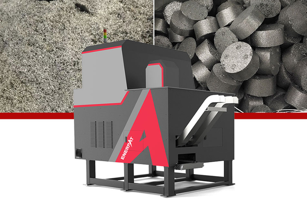 ENERPAT 一度に 2 つのアルミニウム練炭マシン